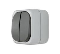 REV Ritter 0511575777 - Interruttore seriale a parete AquaTop, grigio