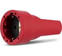 REV Ritter, 0512159555, Connettore in gomma piena, rosso