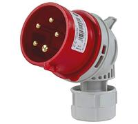 REV Ritter 0512581555 - Presa ad angolo CEE, 16 A, 380 V