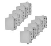 Rev Ritter IP54 0518428555 - Scatola di giunzione 85 x 85 mm senza morsettiera, confezione da 10