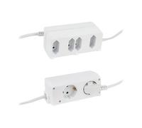 REV Ritter REV 0012691109 1,4 m 6 presa(e) AC Interno Tipo C Tipo F Bianco 230 V