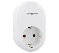 REV Presa intelligente Link2Home, presa wireless, timer, casa intelligente, iOS, Android, Alexa, Google Assistant, bianca