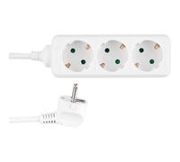 REV Ritter Steckdosenleiste 3-fach Standard white Strip 0512248555