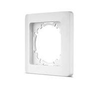 REV Serie di interruttori NOVA - 1 telaio per prese, interruttori della luce e altri inserti, bianco