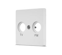 REV Serie di interruttori NOVA - Copertura presa antenna (TV/RF), bianco