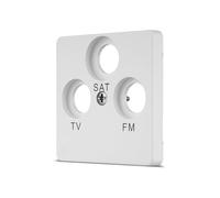REV Serie di interruttori NOVA - Copertura presa antenna (TV/RF/SAT), bianco
