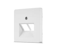 REV Serie di interruttori NOVA - Copertura presa di rete CAT6A, bianco