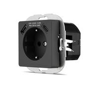 REV Serie di interruttori NOVA - Presa USB combinata (USB A & C), antracite