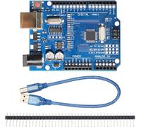Rev3 Schede di Sviluppo con 328 Microcontrollore Binghe 1 pezzi Rev3 Scheda con USB Cavo 16 MHz 2 KB Per progetti elettronici Compatibile con Arduino