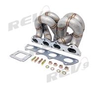REV9 HP Serie Honda Civic B16 B18 Pari Lunghezza RAM Corno Turbo Manifold T3 AC