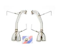 REV9 Scarico Axle-Back FlowMAXX Race Spec Per Subaru Impreza WRX Sedan GJ 11-14