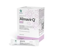 Revalma Almavir Q 14 Stick Pack - Integratore Alimentare a Base di Fungo Shitake e.s., Fungo Mitake e.s, Quercetina e Lattoferrina, Vitamina C, B6,B12 e Folato - Difese Immunitarie