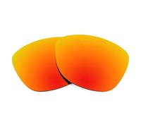 REVANT Lenti di Ricambio compatible con Oakley Frogskins, Polarizzate, Rosso Fuoco MirrorShield
