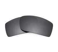 REVANT Lenti di Ricambio compatible con Oakley Gascan, Polarizzate, Nero Cromo MirrorShield