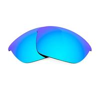 REVANT Lenti di Ricambio compatible con Oakley Half Jacket 2.0, Polarizzate, Blue Ghiaccio MirrorShield