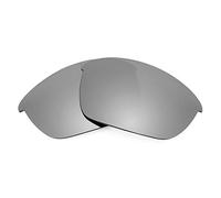 REVANT Lenti di Ricambio compatible con Oakley Half Jacket 2.0, Polarizzate, Titanio MirrorShield