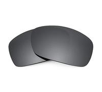 REVANT Lenti di Ricambio compatible con Oakley Hijinx, Polarizzate, Nero Cromo MirrorShield