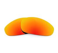REVANT Lenti di Ricambio compatible con Oakley Juliet, Polarizzate, Rosso Fuoco MirrorShield