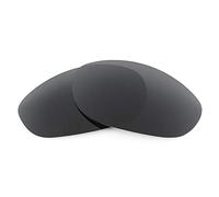 REVANT Lenti di Ricambio compatible con Oakley Monster Dog, Polarizzate, Nero Stealth