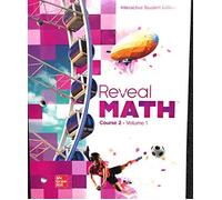 Reveal Math Course 2, Interactive Student Edition, Volu - NUOVO Mcgraw Hill 2018