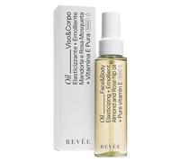 REVÉE OIL, Olio Secco Corpo e Viso - Mandorle, Rosa Mosqueta e Vitamina E - Elasticizzante, Lenitivo - Ideale per Pelle Secca, Cicatrici, Smagliature - 100 ml