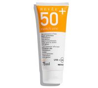REVÉE Sun Care, Protezione Solare Cicatrici - SPF 50+ Viso e Corpo - Protegge Cicatrici, Nei, Macchie Solari - Made in Italy - Nickel Tested, Gluten Free - 75 ml