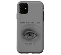 Revelation 1:7 Rapture & Second Coming Every Eye Shall See Custodia per iPhone 11