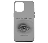 Revelation 1:7 Rapture & Second Coming Every Eye Shall See Custodia per iPhone 12 Pro Max