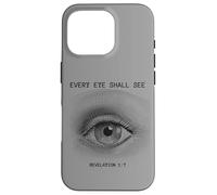 Revelation 1:7 Rapture & Second Coming Every Eye Shall See Custodia per iPhone 16 Pro