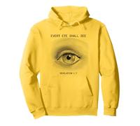 Revelation 1:7 Rapture & Second Coming Every Eye Shall See Felpa con Cappuccio