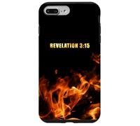 Revelation 3:15 Be on Fire for Jesus - Christian Revival Custodia per iPhone 7 Plus/8 Plus