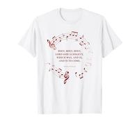 Revelation 4:8 Holy Holy Holy - Praise & Worship Christian Maglietta