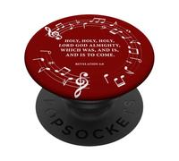 Revelation 4:8 Holy Holy Holy - Praise & Worship Christian PopSockets PopGrip Adesivo