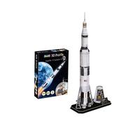 German Level 00250 3D Puzzle Apollo 11 Saturn V Rocket Paper Craft