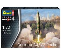 German A4/v2 Rocket Plastic Kit 1:72 Model REVELL