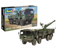 Revell 03367 Man 10t Milgl 8x8 Truck scala 1:35 - Kit modello in plastica non costruito/non verniciato