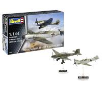 Revell 03770 Messerschmitt Bf109E & Junkers Ju87B Stuka 1:144 Kit modellino in plastica non costruita/non verniciata