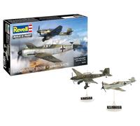 Revell 03770 Messerschmitt Bf109E & Junkers Ju87B Stuka 1:144 Kit modellino in plastica non costruita/non verniciata