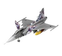 Revell 03776 Saab JAS-39C Gripen - Kit modellino in plastica non verniciata, scala 1:72