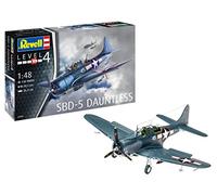 Revell 03869 SBD-5 Dauntless Navyfighter - Kit originale modello avanzato, non verniciato