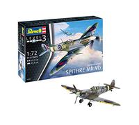 Revell Modellino Supermarine Spitfire Mk.VB, Non costruita/Non verniciata, Scala 1:72, 1 pz