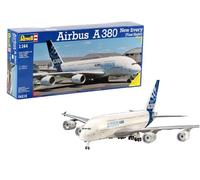 Revell- Airbus A380 Aeromodello in Kit da Costruire, Colore Bianco, 04218