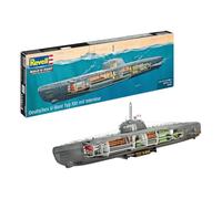 Revell 05078 - U-Boot Tipo XXI Kit di Modello in Plastica, Scala 1:144