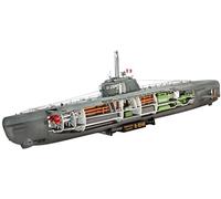 Revell- U-Boot Tipo XXI Kit di Modello, Scala 1:144, Multicolore, 05078