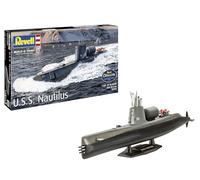 Revell 05184 U.S.S. Nautilus - Modellino in plastica non verniciata, scala 1:305