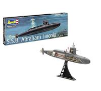 Revell 05185 S.S.B. Abraham Lincoln con interno scala 1:253 - Kit modello in plastica non costruita/non verniciata