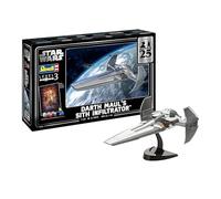 Revell 05638 Set regalo Infiltratore Sith di Darth Maul: EP1 25th 1:120 Scala 1:120 Kit modello in plastica non costruita/non verniciata con accessori