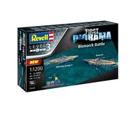 REVELL 05668 1/1200 First Diorama Set - Bismarck Battle