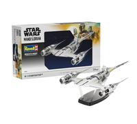 Revell 06787 Star Wars: The Mandalorian N1 Starfighter (Din Djarin) Kit modello in plastica non costruito/non verniciato in scala 1:24 con figura "Mando" seduta