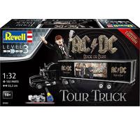 Truck & Trailer AC/DC Gift Set Plastic Kit 1:32 Model 07453 REVELL